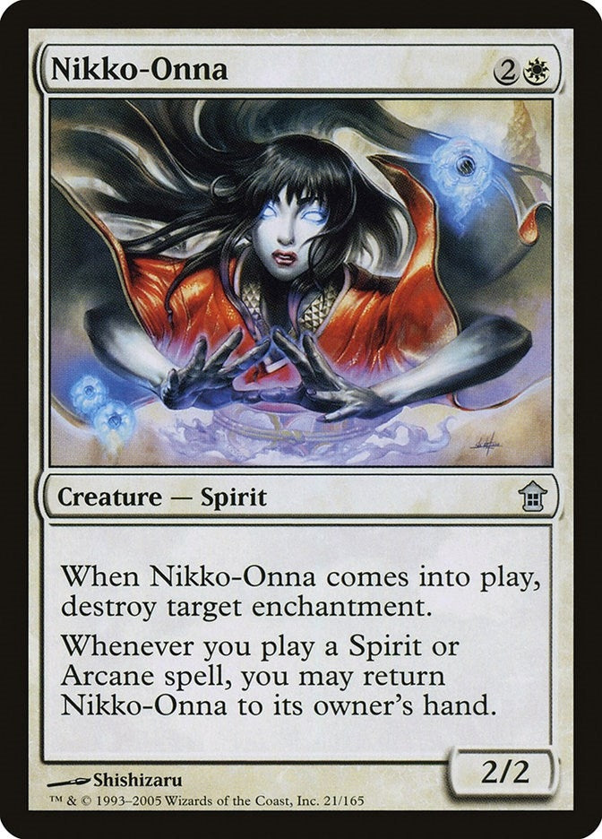 Image for Nikko-Onna (Saviors of Kamigawa) (21) - Magic: The Gathering