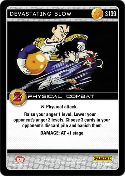 Image for Devastating Blow (Panini: Awakening) (S139) - Dragon Ball Z TCG