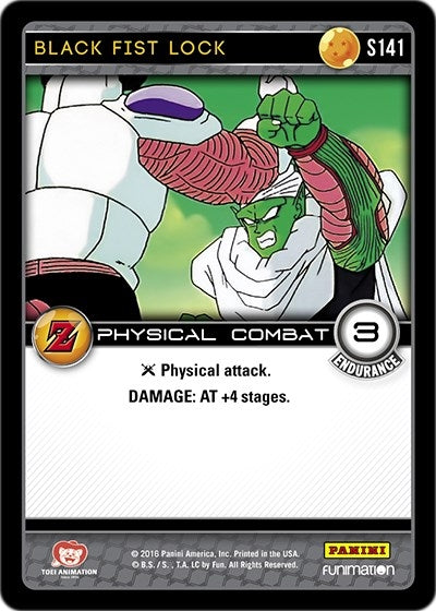 Image for Black Fist Lock (Panini: Awakening) (S141) - Dragon Ball Z TCG