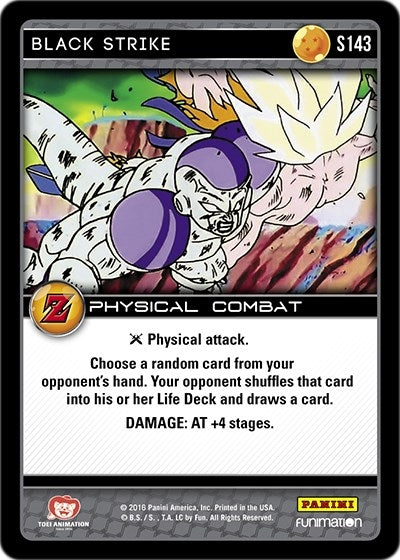 Image for Black Strike (Panini: Awakening) (S143) - Dragon Ball Z TCG