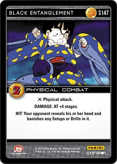 Image for Black Entanglement (Panini: Awakening) (S147) - Dragon Ball Z TCG