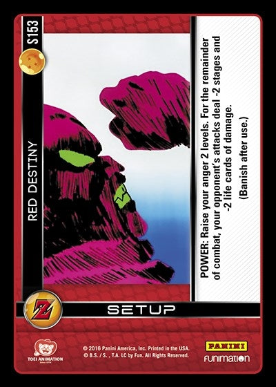 Image for Red Destiny (Panini: Awakening) (S153) - Dragon Ball Z TCG