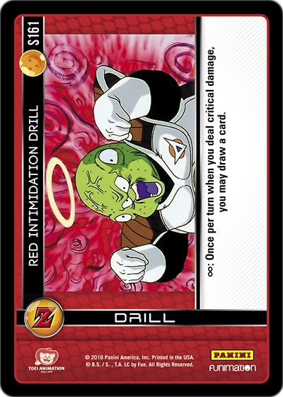 Image for Red Intimidation Drill (Panini: Awakening) (S161) - Dragon Ball Z TCG