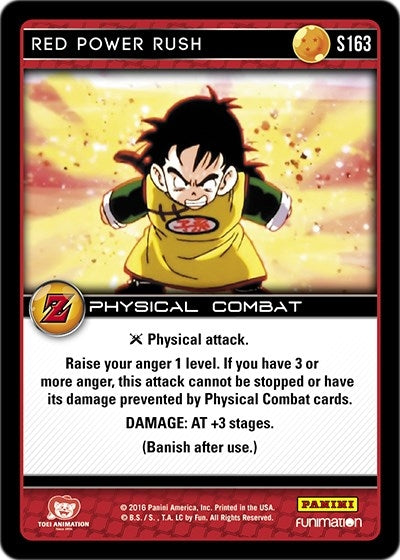 Image for Red Power Rush (Panini: Awakening) (S163) - Dragon Ball Z TCG