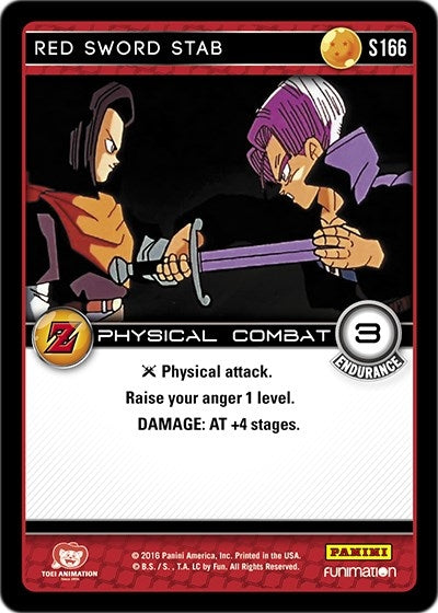 Image for Red Sword Stab (Panini: Awakening) (S166) - Dragon Ball Z TCG