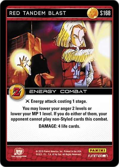 Image for Red Tandem Blast (Panini: Awakening) (S168) - Dragon Ball Z TCG
