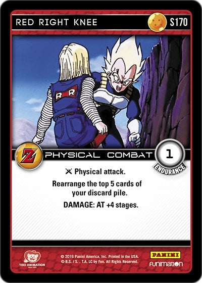 Image for Red Right Knee (Panini: Awakening) (S170) - Dragon Ball Z TCG