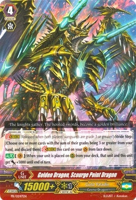 Image for Golden Dragon, Scourge Point Dragon (Promo Cards) (PR/0247EN) - Cardfight Vanguard