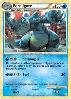 Image for Feraligatr - 20/123 (Cosmos Holo) (Deck Exclusives) (020/123) - Pokemon