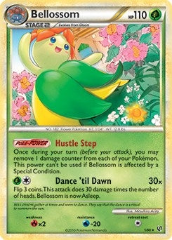 Image for Bellossom - 1/90 (HGSS Undaunted) (Deck Exclusives) (001/090) - Pokemon