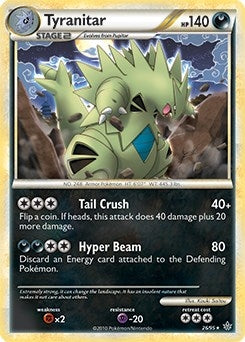Image for Tyranitar - 26/95 (HGSS Unleashed) (Deck Exclusives) (026/095) - Pokemon