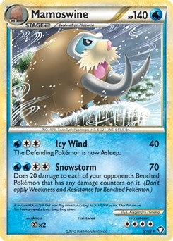 Image for Mamoswine - 5/102 (Cracked Ice Holo) (Deck Exclusives) (005/102) - Pokemon