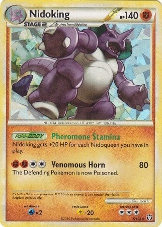 Image for Nidoking - 6/102 (Cracked Ice Holo) (Deck Exclusives) (006/102) - Pokemon