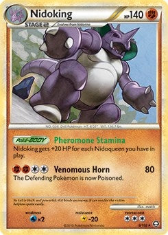 Image for Nidoking (Deck Exclusives) (006/102) - Pokemon