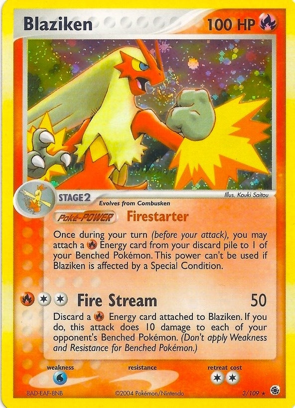 Image for Blaziken (Holo) (EX Battle Stadium) (3) - Pokemon