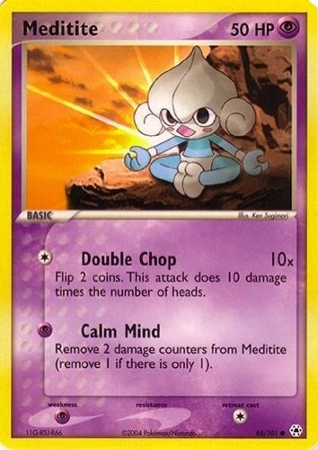 Image for Meditite (EX Battle Stadium) (65) - Pokemon