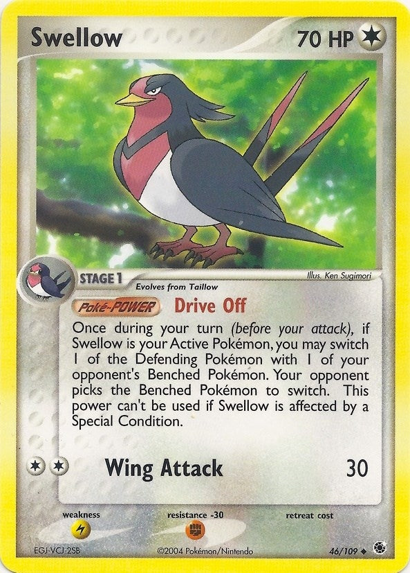 Image for Swellow (EX Battle Stadium) (46) - Pokemon