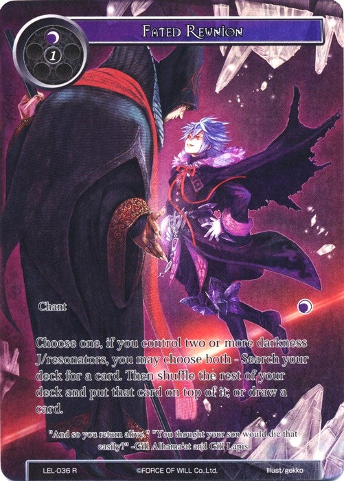 Image for Fated Reunion (Full Art) (Legacy Lost) (LEL-036) - Force of Will