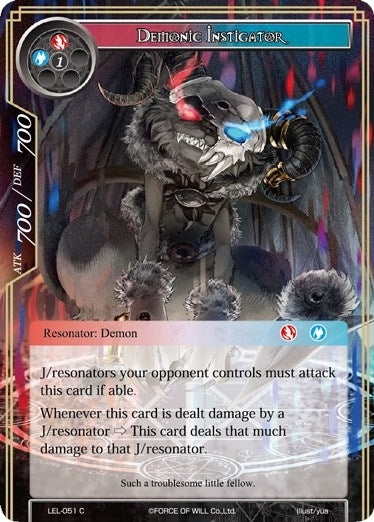 Image for Demonic Instigator (Legacy Lost) (LEL-051) - Force of Will