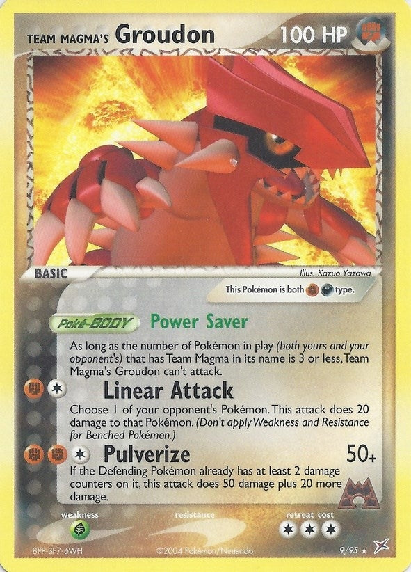 Image for Team Magma's Groudon - 9/95 (EX Team Magma vs Team Aqua) (Deck Exclusives) (009/095) - Pokemon