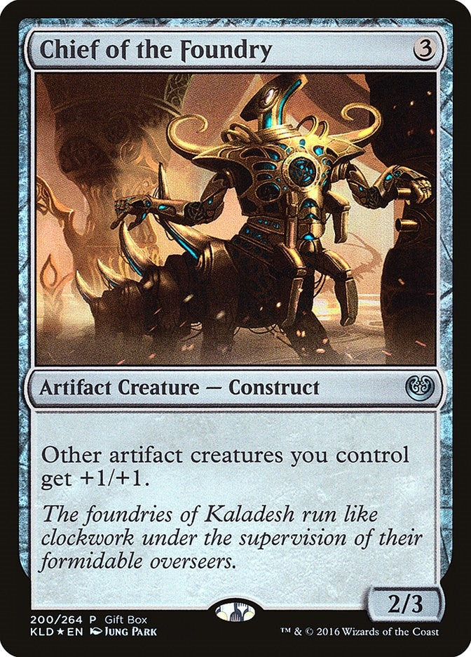 Image for Chief of the Foundry (Gift Boxes and Promos) (200) - Magic: The Gathering