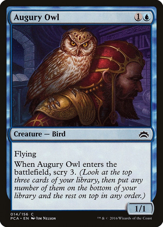 Image for Augury Owl (Planechase Anthology) (14) - Magic: The Gathering