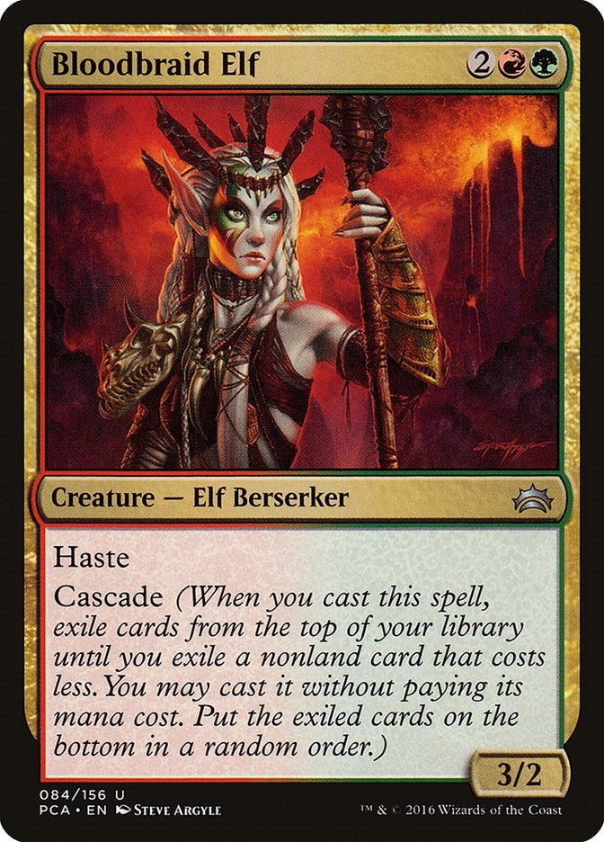 Image for Bloodbraid Elf (Planechase Anthology) (84) - Magic: The Gathering