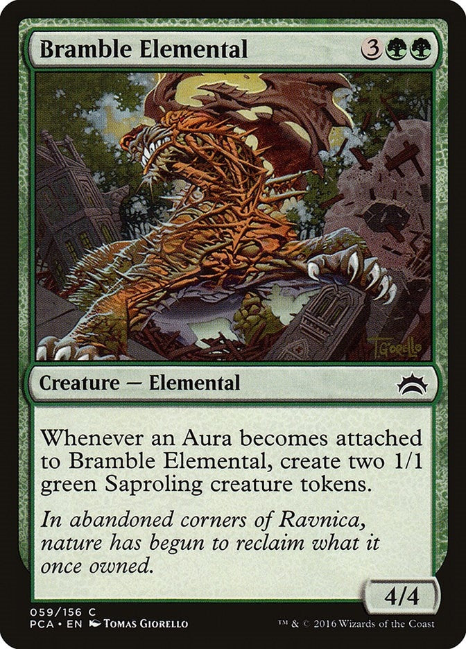 Image for Bramble Elemental (Planechase Anthology) (59) - Magic: The Gathering