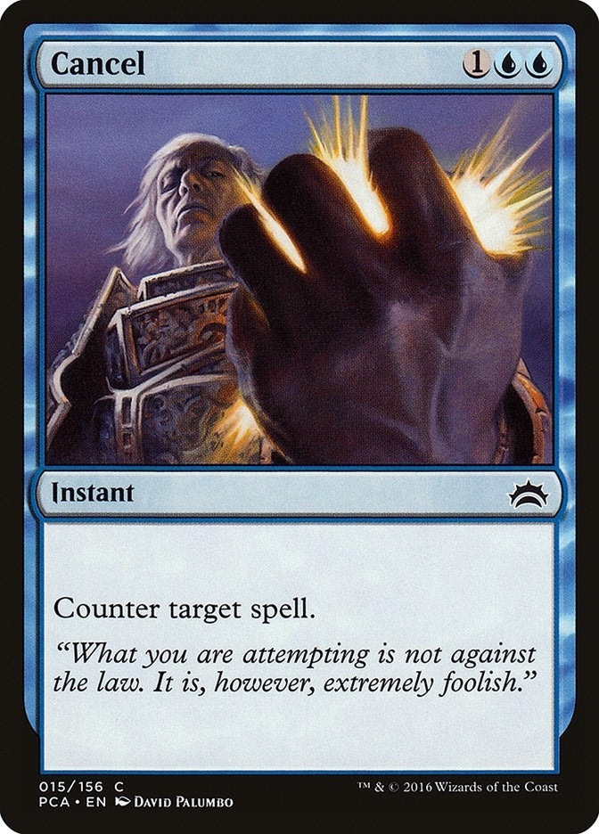 Image for Cancel (Planechase Anthology) (15) - Magic: The Gathering