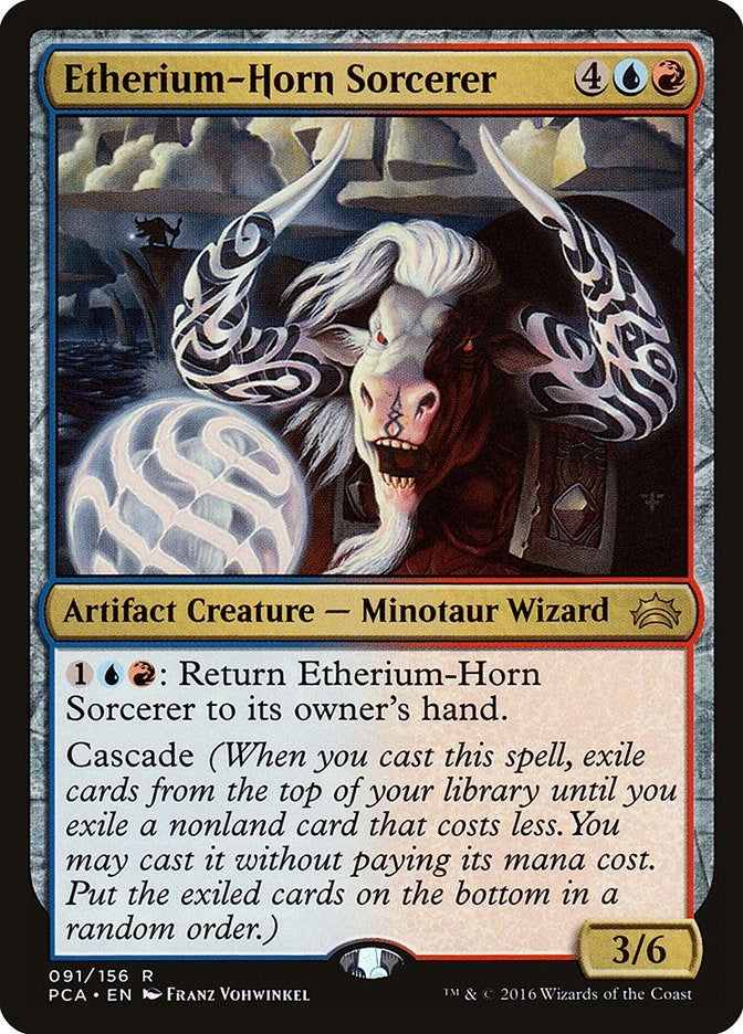 Image for Etherium-Horn Sorcerer (Planechase Anthology) (91) - Magic: The Gathering