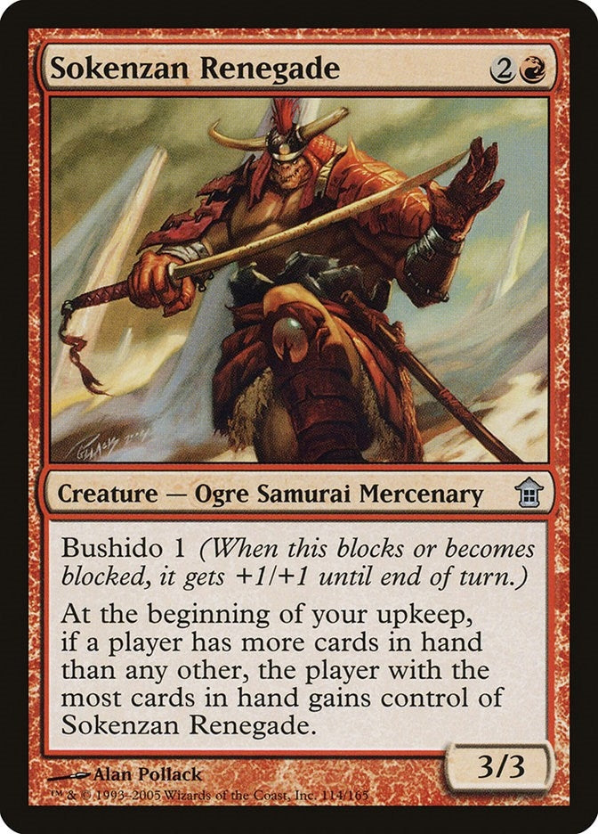 Image for Sokenzan Renegade (Saviors of Kamigawa) (114) - Magic: The Gathering
