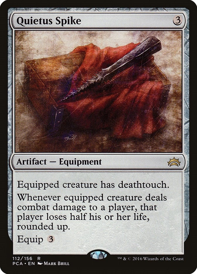 Image for Quietus Spike (Planechase Anthology) (112) - Magic: The Gathering