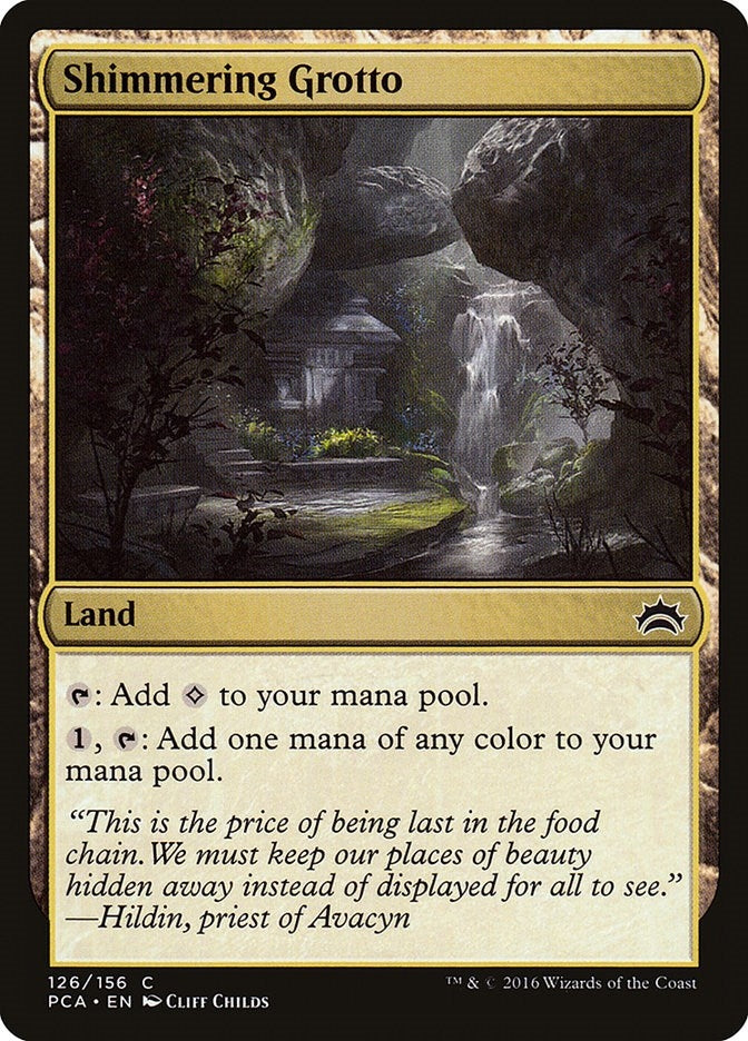 Image for Shimmering Grotto (Planechase Anthology) (126) - Magic: The Gathering
