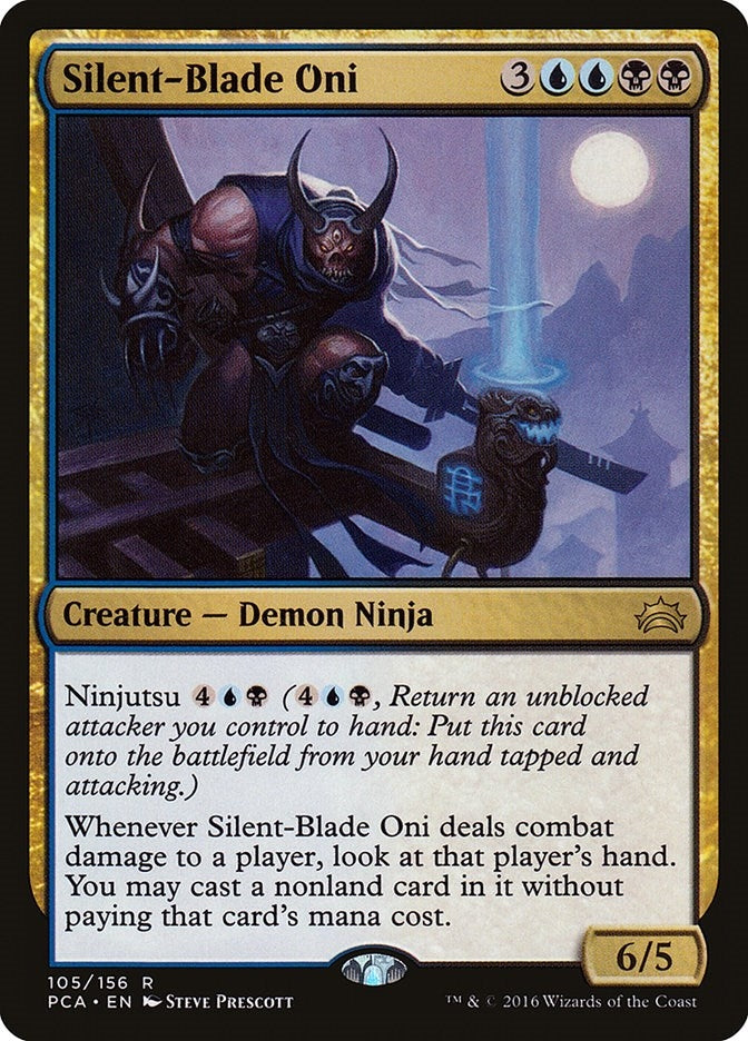 Image for Silent-Blade Oni (Planechase Anthology) (105) - Magic: The Gathering