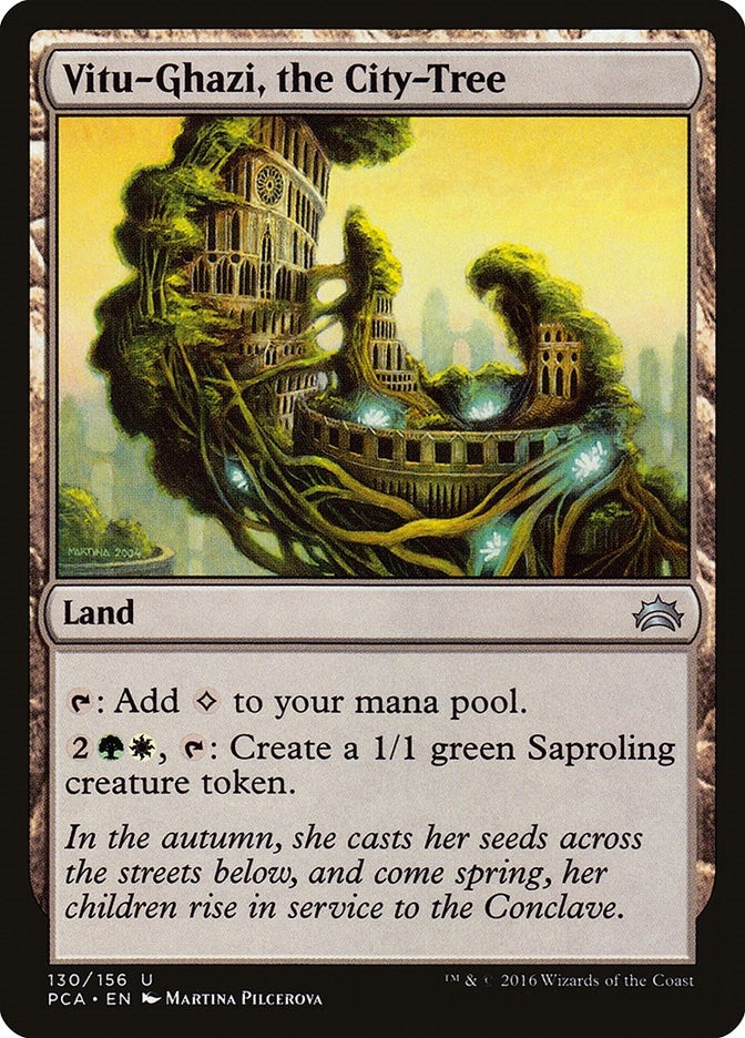 Image for Vitu-Ghazi, the City-Tree (Planechase Anthology) (130) - Magic: The Gathering