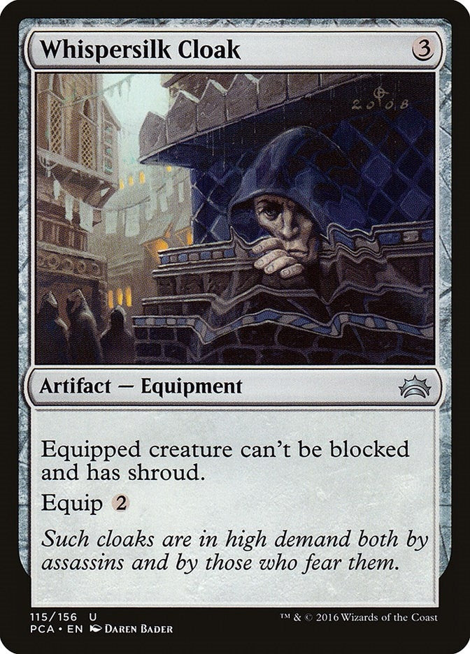 Image for Whispersilk Cloak (Planechase Anthology) (115) - Magic: The Gathering