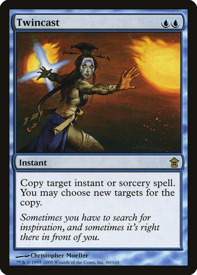 Image for Twincast (Saviors of Kamigawa) (60) - Magic: The Gathering