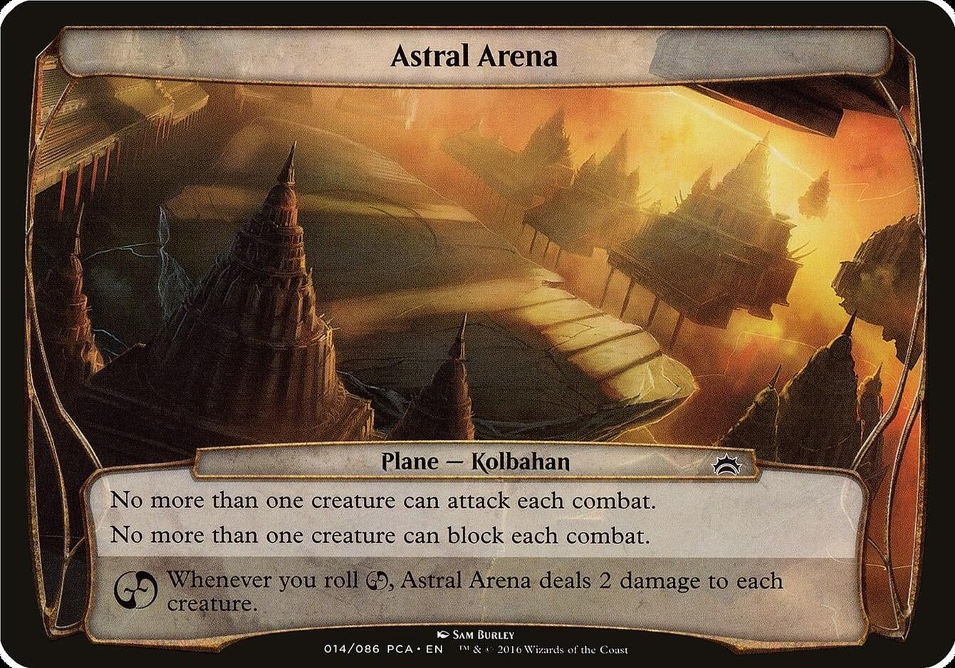 Image for Astral Arena (Planechase Anthology) (Oversize Cards) (11) - Magic: The Gathering