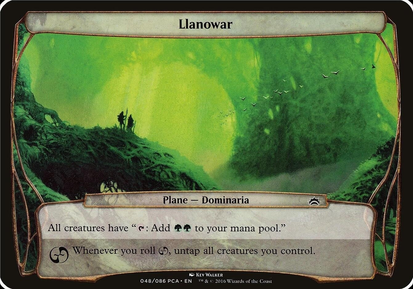 Image for Llanowar (Planechase Anthology) (Oversize Cards) - Magic: The Gathering