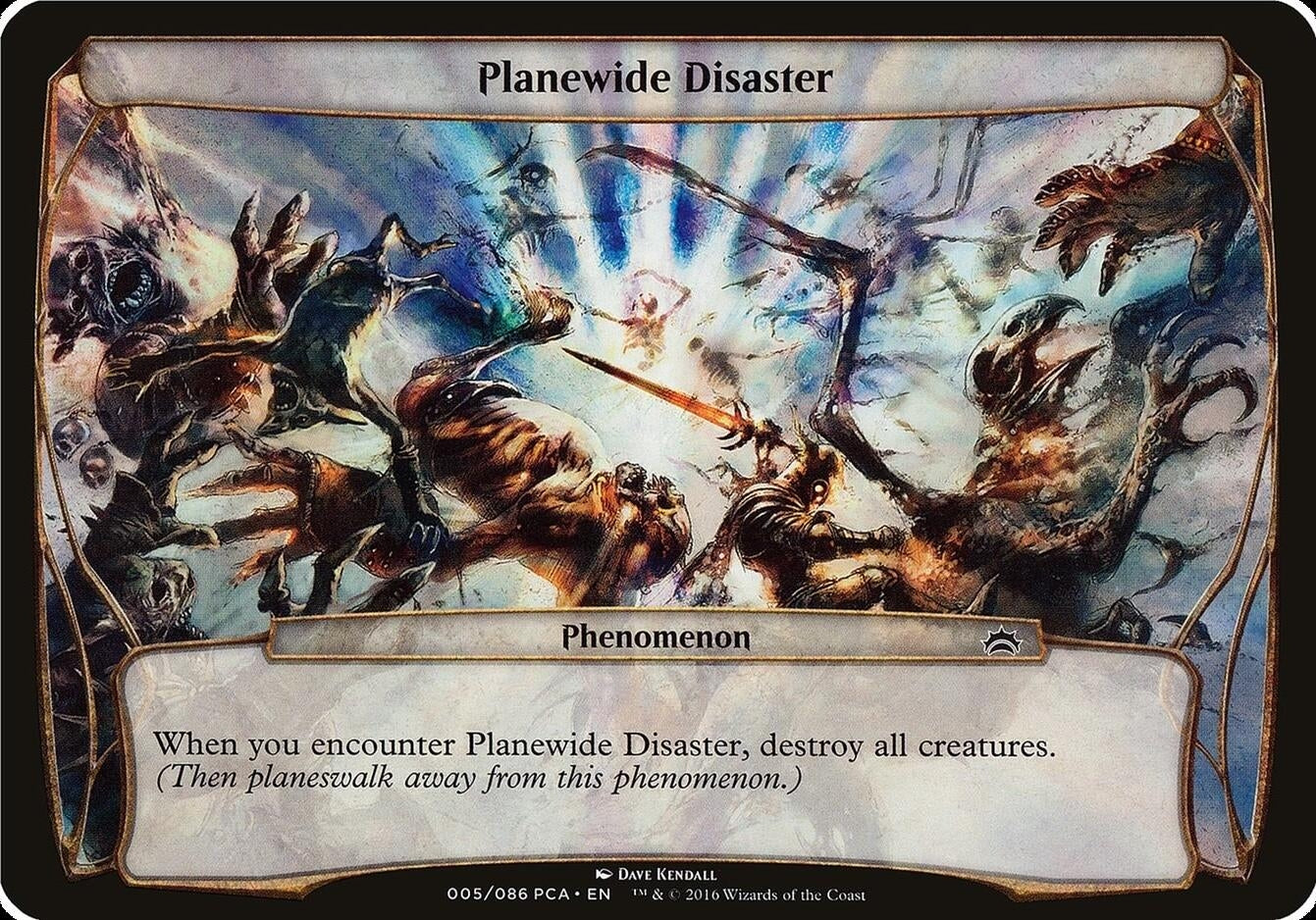 Image for Planewide Disaster (Planechase Anthology) (Oversize Cards) - Magic: The Gathering