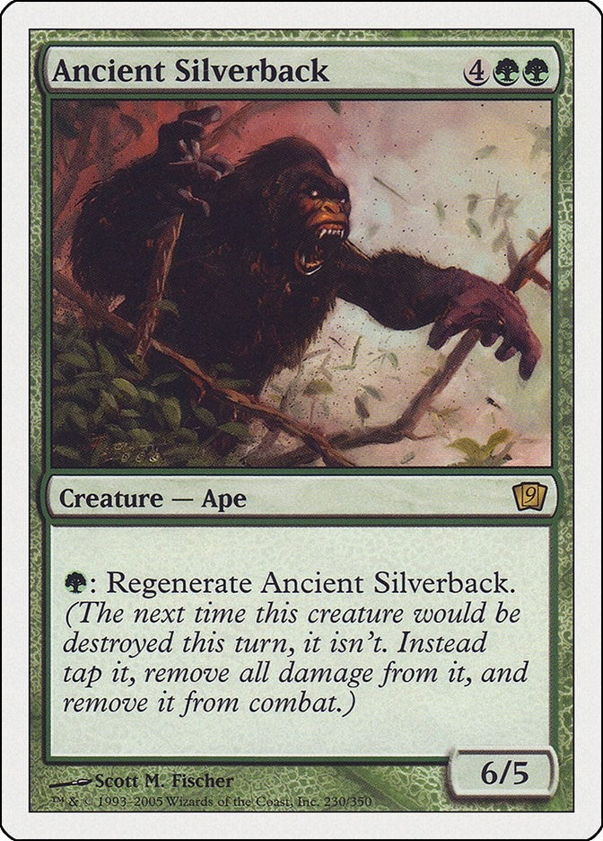 Image for Ancient Silverback (9th Edition) (230) - Magic: The Gathering