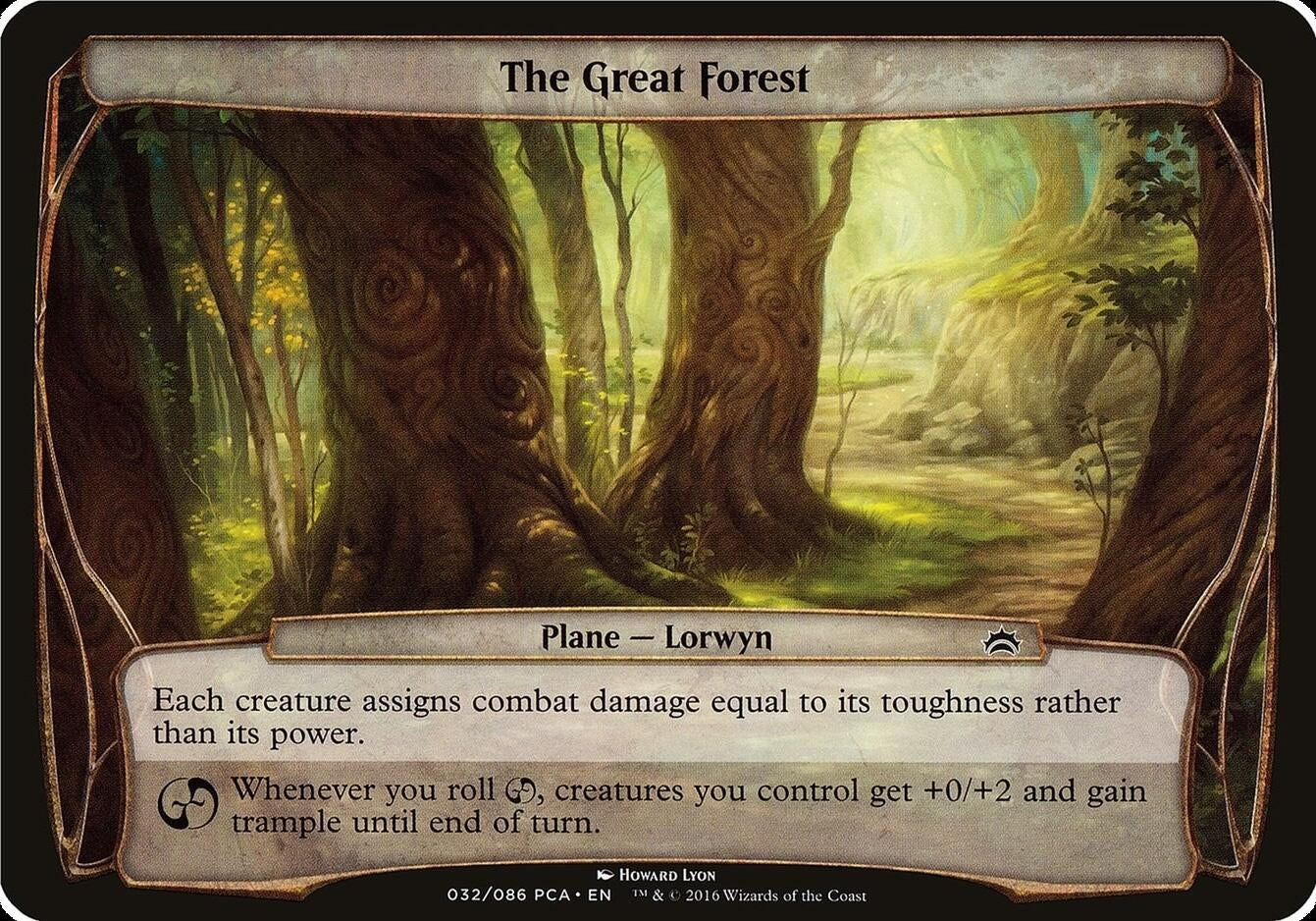 Image for The Great Forest (Planechase Anthology) (Oversize Cards) - Magic: The Gathering