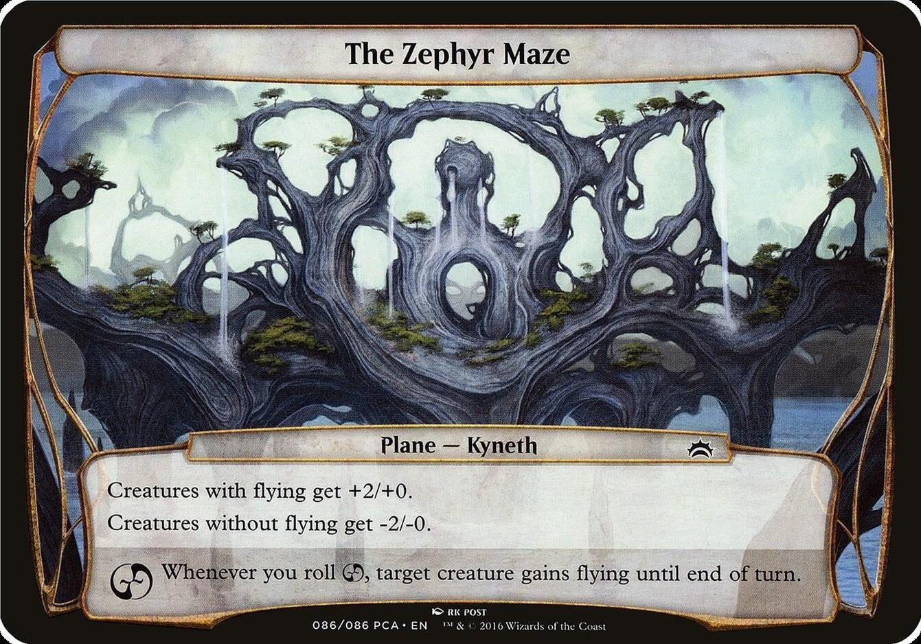 Image for The Zephyr Maze (Planechase Anthology) (Oversize Cards) - Magic: The Gathering