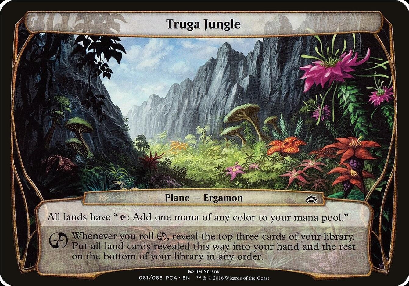 Image for Truga Jungle (Planechase Anthology) (Oversize Cards) - Magic: The Gathering