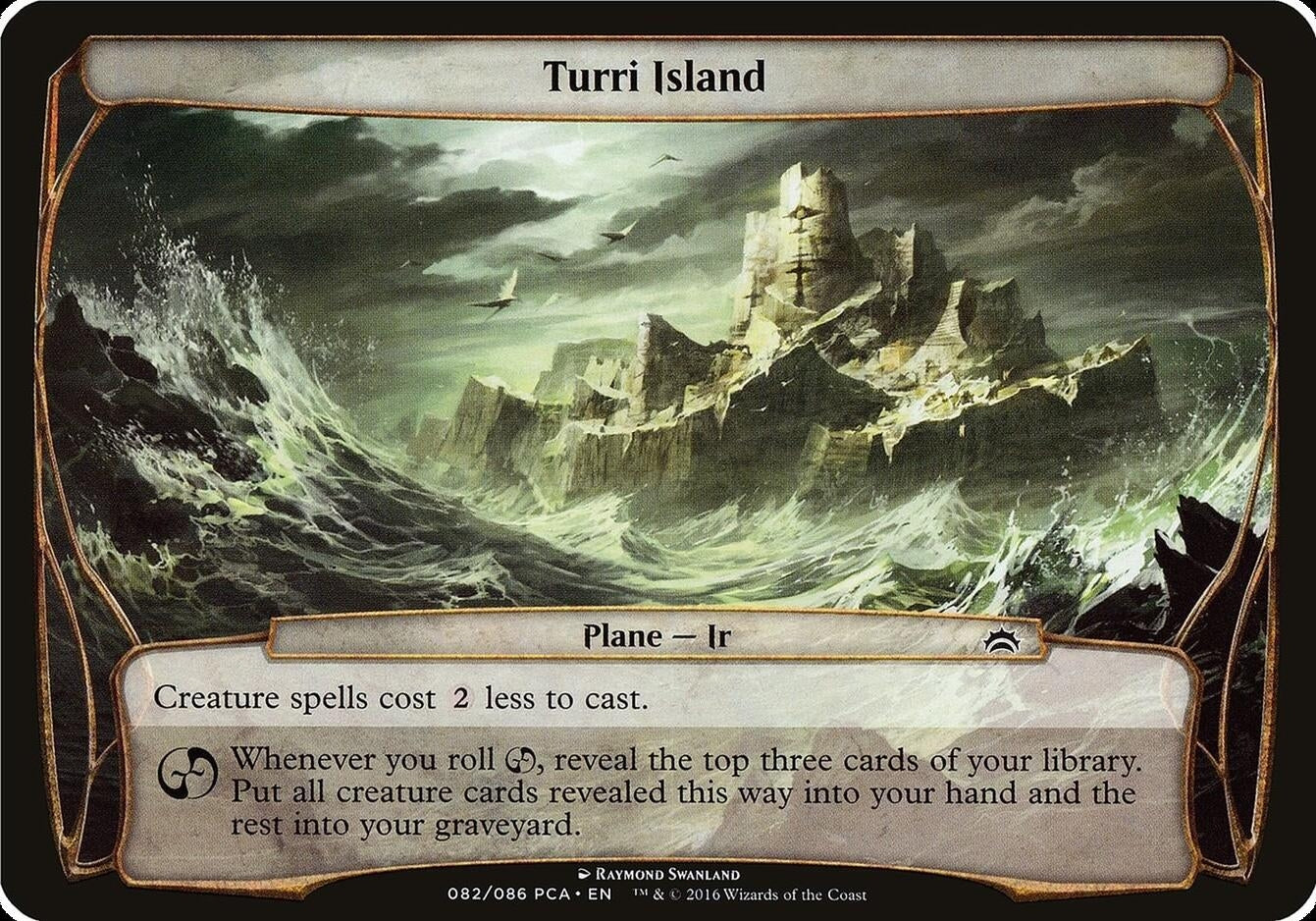 Image for Turri Island (Planechase Anthology) (Oversize Cards) - Magic: The Gathering