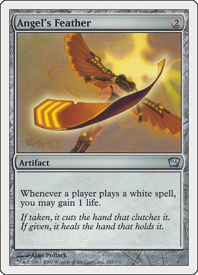 Image for Angel's Feather (9th Edition) (287) - Magic: The Gathering