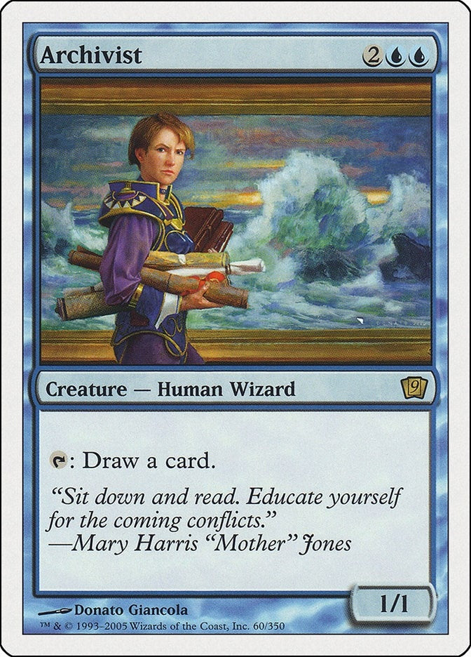 Image for Archivist (9th Edition) (60) - Magic: The Gathering
