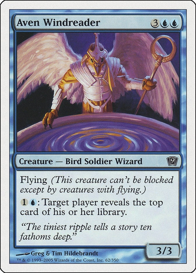 Image for Aven Windreader (9th Edition) (62) - Magic: The Gathering
