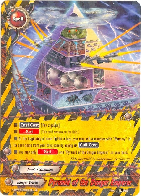 Image for Pyramid of the Danger Emperor (Annihilate! Great Demonic Dragon!!) (D-BT03/0029EN) - Future Card BuddyFight