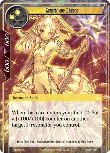 Image for Spirit of Light (Legacy Lost) (LEL-007) - Force of Will